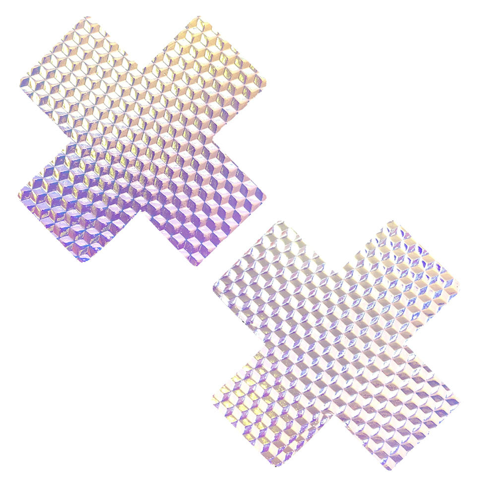 Lustful Lilac Holographic Mine Crafty Pasties