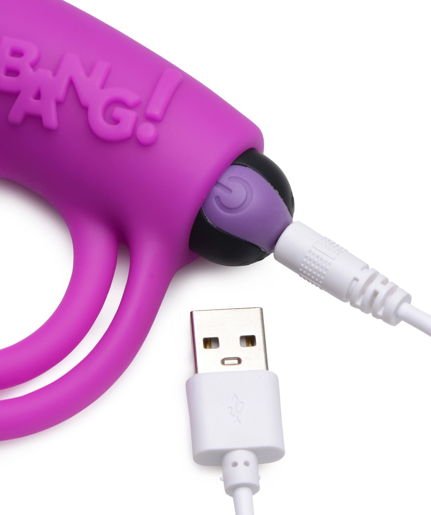 Silicone Cock Ring and Bullet With Remote Control