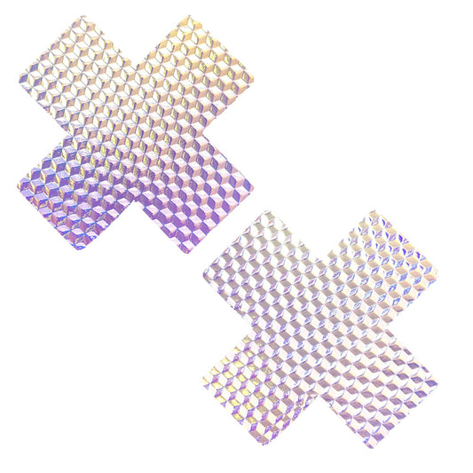Lustful Lilac Holographic Mine Crafty Pasties